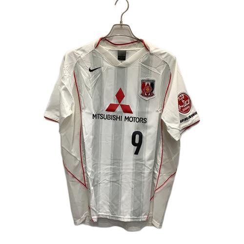 浦和レッズ (ウラワレッズ) 2004シーズン アウェイ サッカーユニフォーム L102835 【9】永井 雄一郎 メンズ SIZE XL ホワイト