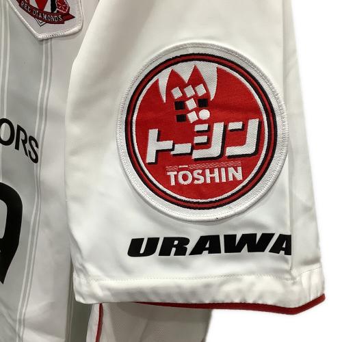 浦和レッズ (ウラワレッズ) 2004シーズン アウェイ サッカーユニフォーム L102835 【9】永井 雄一郎 メンズ SIZE XL ホワイト