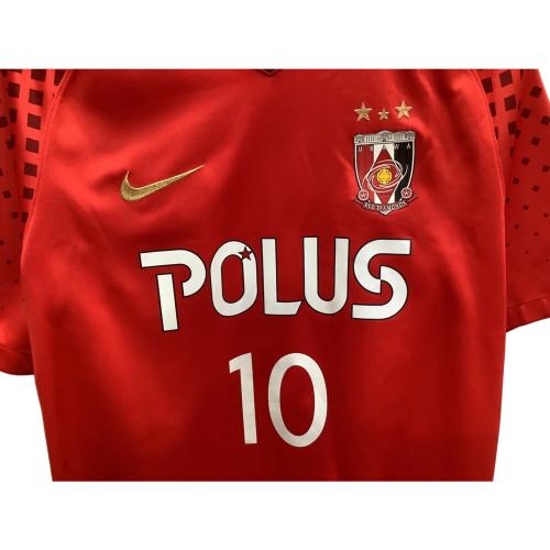 浦和レッズ (ウラワレッズ) 2018シーズン ホーム サッカーユニフォーム 902455-611 【10】柏木 陽介 メンズ SIZE XL レッド