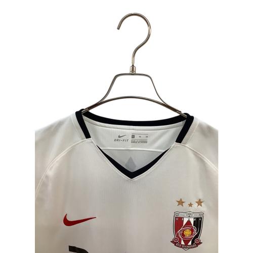 浦和レッズ (ウラワレッズ) サッカーユニフォーム メンズ SIZE XL ホワイト 【30】興梠 慎三 2018シーズン アウェイ 902456-100