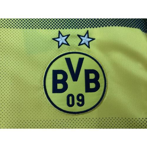 ボルシア・ドルトムント サッカーユニフォーム メンズ SIZE L イエロー 2017-2018シーズン ホーム 7581670
