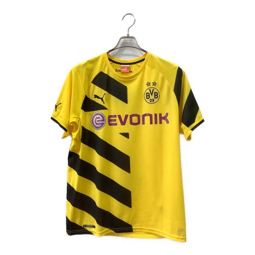 ボルシア・ドルトムント サッカーユニフォーム メンズ SIZE L イエロー 2014-2015シーズン ホーム 745880