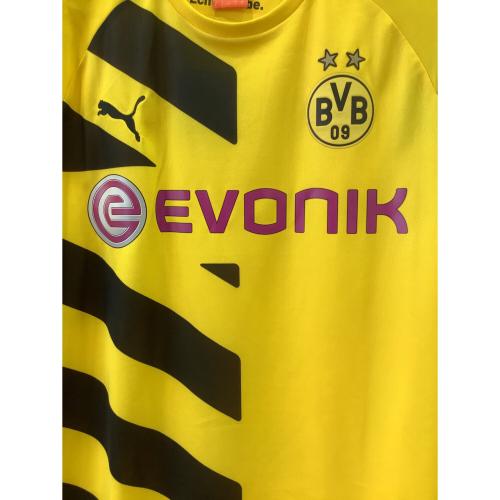 ボルシア・ドルトムント サッカーユニフォーム メンズ SIZE L イエロー 2014-2015シーズン ホーム 745880