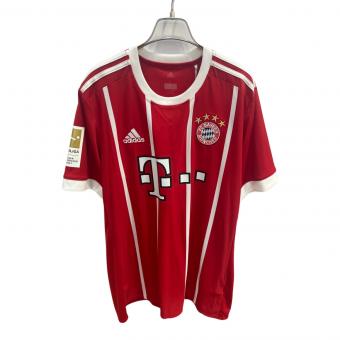 バイエルン・ミュンヘン サッカーユニフォーム メンズ SIZE 2XO レッド 【10】アリエン・ロッベン 2017-2018シーズン ホーム AZ7961