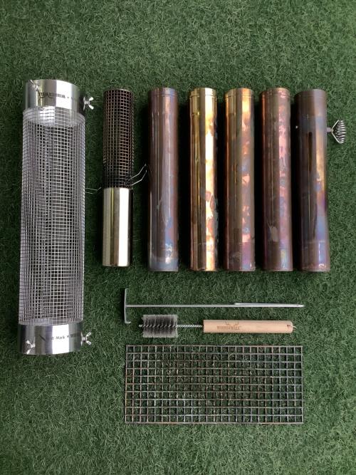 tentmark DESIGNS (テンマクデザイン) 薪ストーブ 煙突×6本・灰かき・収納ケース付 WINNERWELL ウッドストーブM