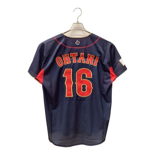 日本代表 (ニホンダイヒョウ) 応援グッズ SIZE L ネイビー 【16】大谷 翔平 ユニフォーム 2023 WORLD BASEBALL CLASSIC 侍ジャパン ビジター レプリカ