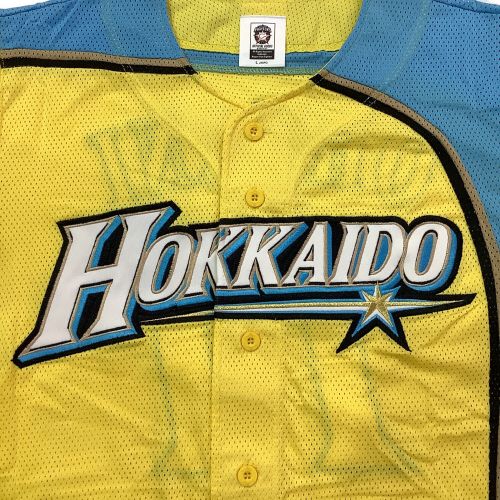 北海道日本ハムファイターズ (ホッカイドウニッポンハムファイターズ) 応援グッズ SIZE L イエロー×スカイブルー 【11】大谷 翔平 ユニフォーム 北海道シリーズ2017 WE LOVE HOKKAIDO レプリカ