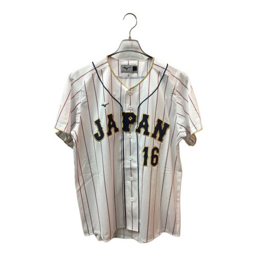 日本代表 (ニホンダイヒョウ) 応援グッズ SIZE L ホワイト 【16】 大谷 翔平 ユニフォーム 2023 WORLD BASEBALL CLASSIC 侍ジャパン ホーム レプリカ