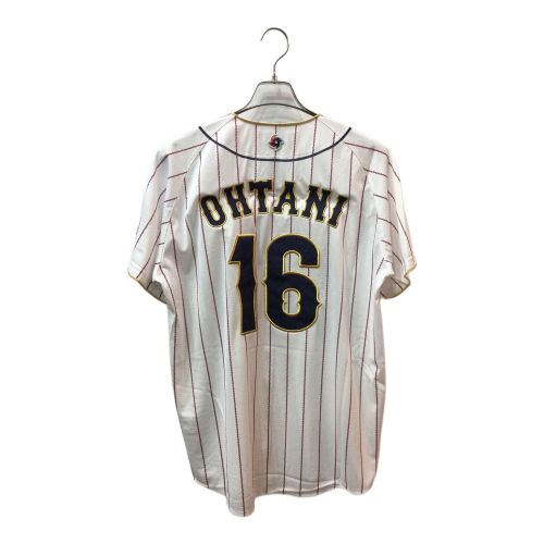 日本代表 (ニホンダイヒョウ) 応援グッズ SIZE L ホワイト 【16】 大谷 翔平 ユニフォーム 2023 WORLD BASEBALL CLASSIC 侍ジャパン ホーム レプリカ