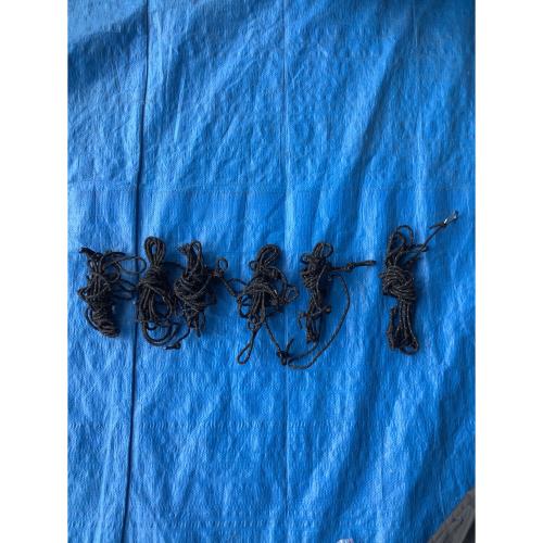 tentmark DESIGNS (テンマクデザイン) モノポールテント TM-21162 土ヨゴレ有・フラップコネクト面ファスナー加工有 サーカスSTDXブラック フロントフラップスペシャルパッケージ