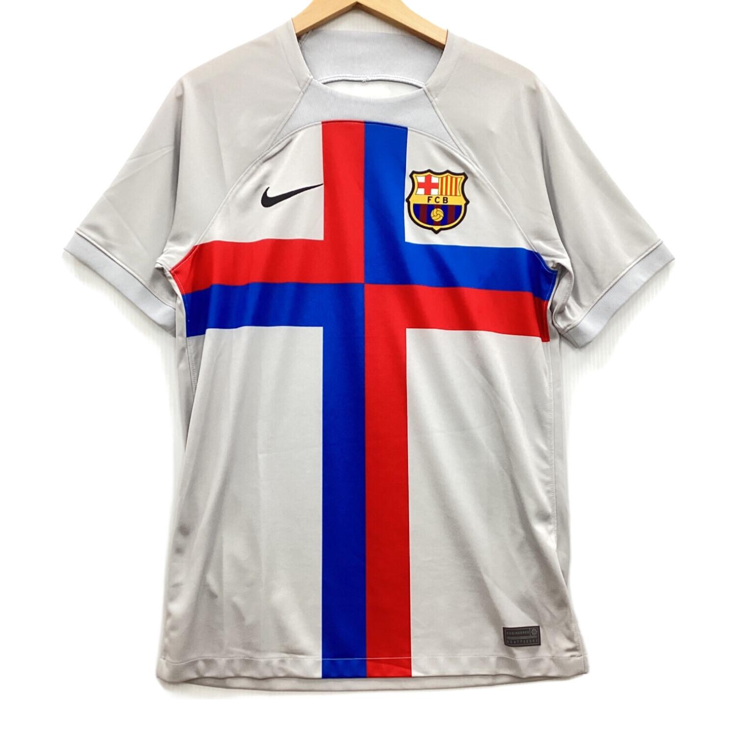 FCバルセロナ サッカーユニフォーム メンズ SIZE S グレー 胸
