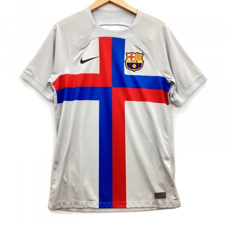 FCバルセロナ サッカーユニフォーム メンズ SIZE S グレー 胸