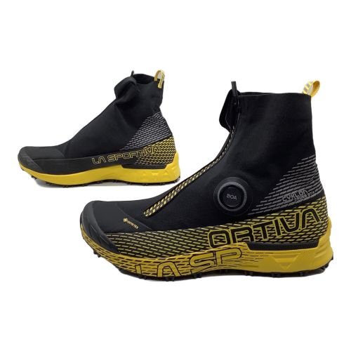 LA SPORTIVA (スポルティバ) トレッキングシューズ メンズ SIZE 26cm ブラック×イエロー cyklon cross gtx