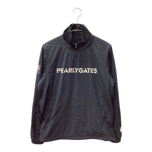 PEARLY GATES (パーリーゲイツ) ゴルフウェア(トップス) メンズ SIZE LL ネイビー Ny薄手ストレッチ ツインスニード 053-4221151