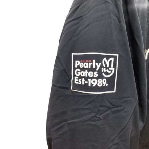 PEARLY GATES (パーリーゲイツ) ゴルフウェア(トップス) メンズ SIZE LL ネイビー Ny薄手ストレッチ ツインスニード 053-4221151