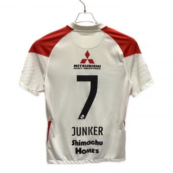 浦和レッズ (ウラワレッズ) サッカーユニフォーム メンズ SIZE L ホワイト 【7】キャスパー・ユンカー 2021-22シーズン・アウェイ CV9241-100