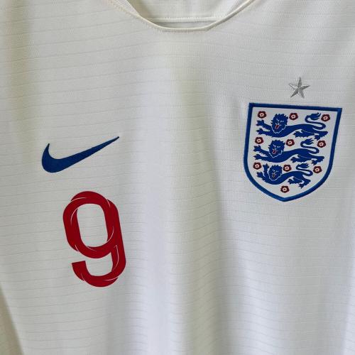 イングランド代表 (イングランドダイヒョウ) サッカーユニフォーム メンズ SIZE L ホワイト 【9】ハリー・ケイン 2018シーズン ホーム 893868-100