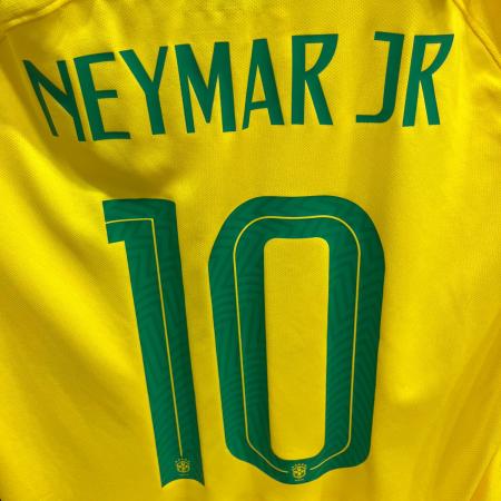 ブラジル代表2019年モデル3rdオーセンティック ネイマール インポートM ブラジル代表 サッカーユニフォーム SIZE XL イエロー