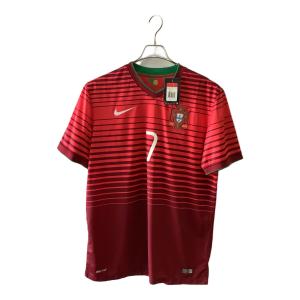 ポルトガル代表 サッカーユニフォーム メンズ SIZE L レッド 【7】クリスティアーノ・ロナウド 2014シーズン ホーム 577986-677