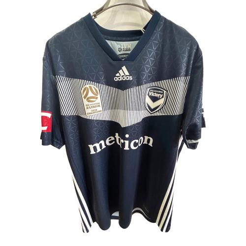 メルボルン・ヴィクトリー サッカーユニフォーム メンズ SIZE 2XO ネイビー 【4】本田 圭祐 2018-2019シーズン ホーム CW6789