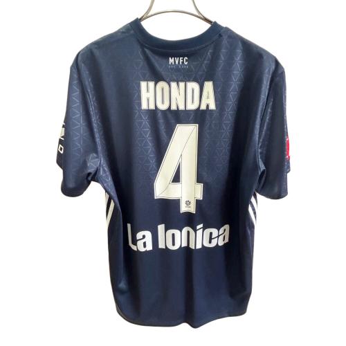 メルボルン・ヴィクトリー サッカーユニフォーム メンズ SIZE 2XO ネイビー 【4】本田 圭祐 2018-2019シーズン ホーム CW6789