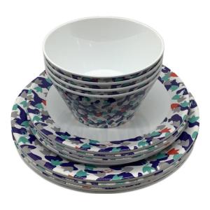 CHUMS (チャムス) アウトドア食器 CH62-1237 Melamine Dish Set