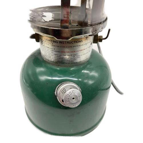 Coleman (コールマン) 200A 最終型グリーン ガソリンランタン ※要ポンプカップ交換 ヴィンテージ