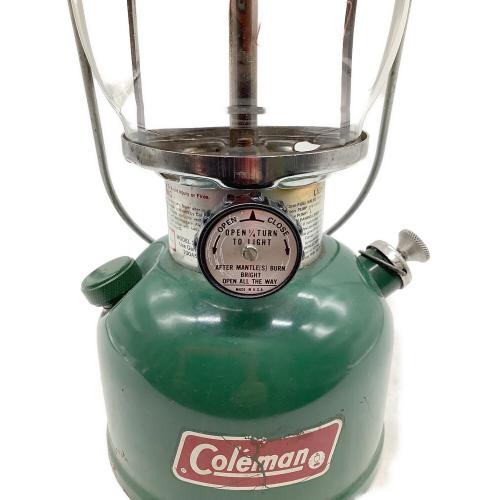 Coleman (コールマン) 200A 最終型グリーン ガソリンランタン ※要ポンプカップ交換 ヴィンテージ