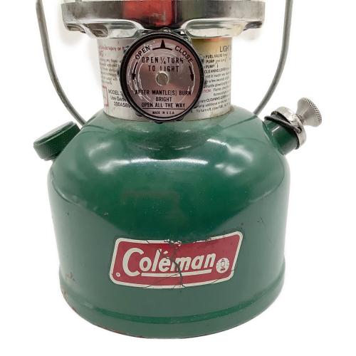 Coleman (コールマン) 200A 最終型グリーン ガソリンランタン ※要ポンプカップ交換 ヴィンテージ