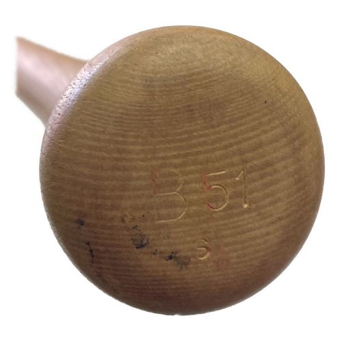 MIZUNO PRO (ミズノ プロ) バット 約84.5cm ブラック B51刻印 ヘッド重り加工有 @ 【51】イチロー プロ仕様モデル