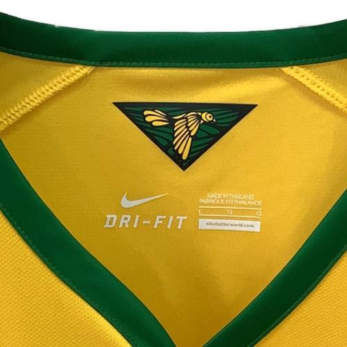 ブラジル代表 サッカーユニフォーム メンズ SIZE L イエロー 2014-2015シーズン ホーム 575280-703