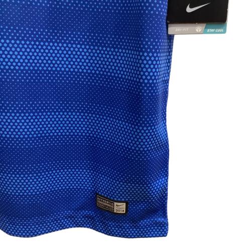 ブラジル代表 サッカーユニフォーム メンズ SIZE L ブルー 2014-2015シーズン アウェイ 575282-493
