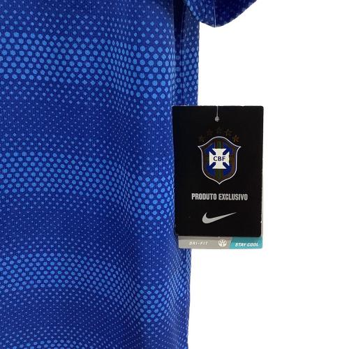 ブラジル代表 サッカーユニフォーム メンズ SIZE L ブルー 2014-2015シーズン アウェイ 575282-493