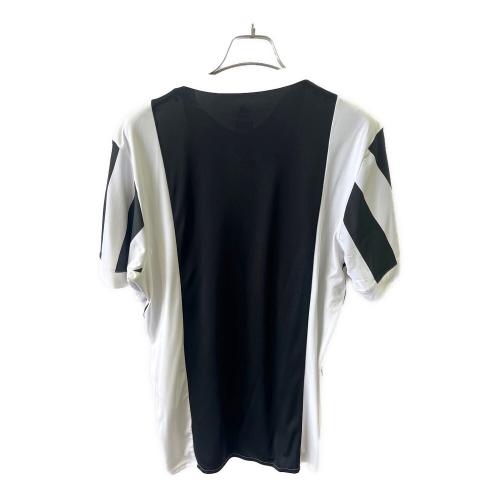 ユベントス サッカーユニフォーム メンズ SIZE L ブラック×ホワイト 2017-2018シーズン ホーム BQ4533