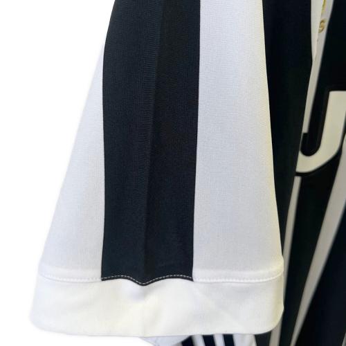 ユベントス サッカーユニフォーム メンズ SIZE L ブラック×ホワイト 2017-2018シーズン ホーム BQ4533