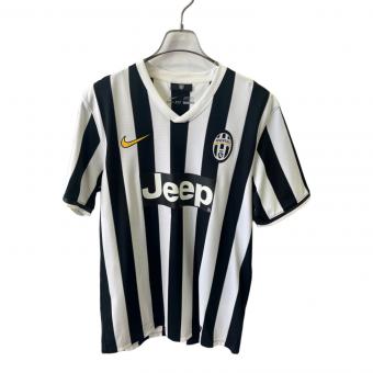 ユベントス サッカーユニフォーム メンズ SIZE L ブラック×ホワイト 2013-2014シーズン ホーム 533056-107