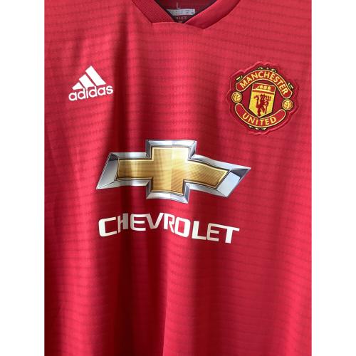 マンチェスターユナイテッド サッカーユニフォーム メンズ SIZE 2XO レッド 2018-2019シーズン ホーム CG0040