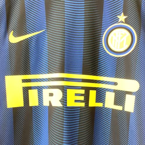 インテル (インテル・ミラノ) サッカーユニフォーム メンズ SIZE L ブラック×ブルー 2016-2017シーズン ホーム 776891-011
