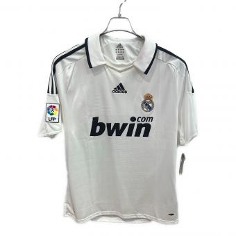 レアル・マドリード サッカーユニフォーム メンズ SIZE 2XO ホワイト 2008-2009シーズン ホーム 315118