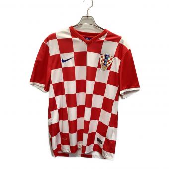 クロアチア代表 (-) 2014シーズン ホーム サッカーユニフォーム 578192-657 メンズ SIZE L レッド×ホワイト