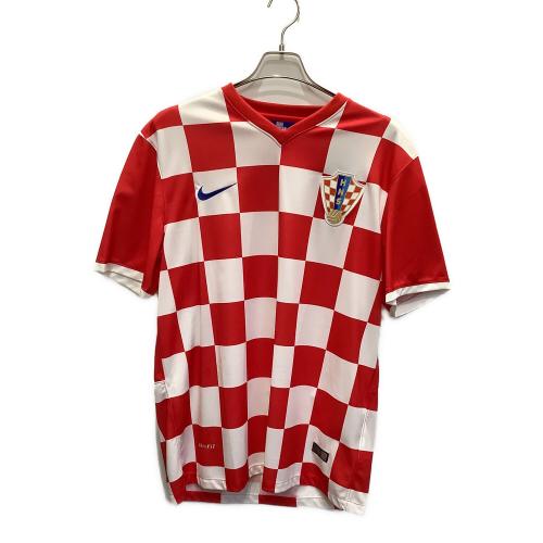 クロアチア代表 (-) 2014シーズン ホーム サッカーユニフォーム 578192-657 メンズ SIZE L レッド×ホワイト