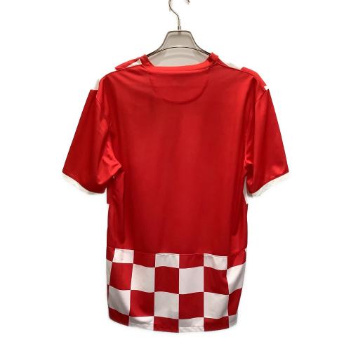 クロアチア代表 (-) 2014シーズン ホーム サッカーユニフォーム 578192-657 メンズ SIZE L レッド×ホワイト