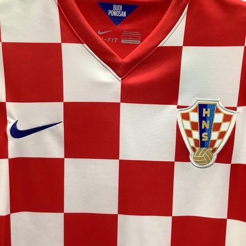 クロアチア代表 (-) 2014シーズン ホーム サッカーユニフォーム 578192-657 メンズ SIZE L レッド×ホワイト