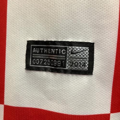 クロアチア代表 (-) 2014シーズン ホーム サッカーユニフォーム 578192-657 メンズ SIZE L レッド×ホワイト