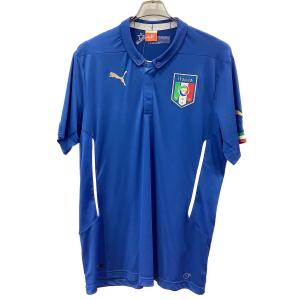 イタリア代表 サッカーユニフォーム メンズ SIZE XL ブルー 2014シーズン ホーム 744288