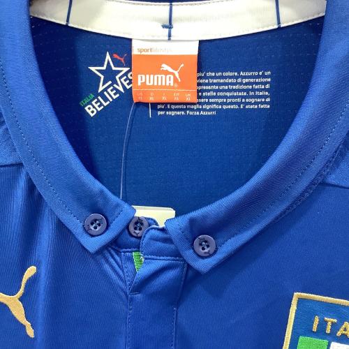 イタリア代表 サッカーユニフォーム メンズ SIZE XL ブルー 2014シーズン ホーム 744288