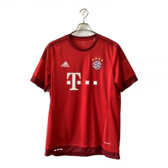 バイエルン・ミュンヘン サッカーユニフォーム メンズ SIZE 2XO レッド 2015-2016シーズン ホーム S14294