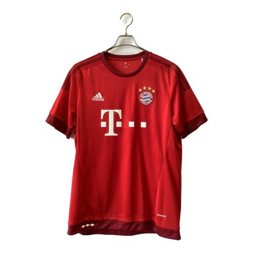 バイエルン・ミュンヘン サッカーユニフォーム メンズ SIZE 2XO レッド 2015-2016シーズン ホーム S14294