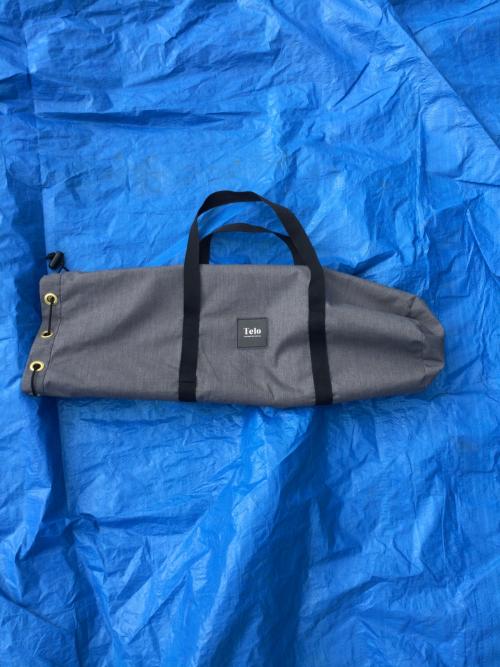 Telo (テロ) ヘキサタープ モクグレー ※使用には別売のポールが必要です。 クレセント 450×450cm 3～4人用 TC素材