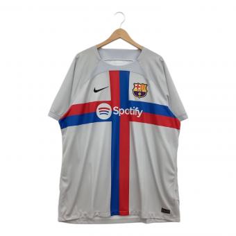FCバルセロナ サッカーユニフォーム メンズ SIZE XXL グレー 22-23シーズンアウェイユニフォーム DN2713-043